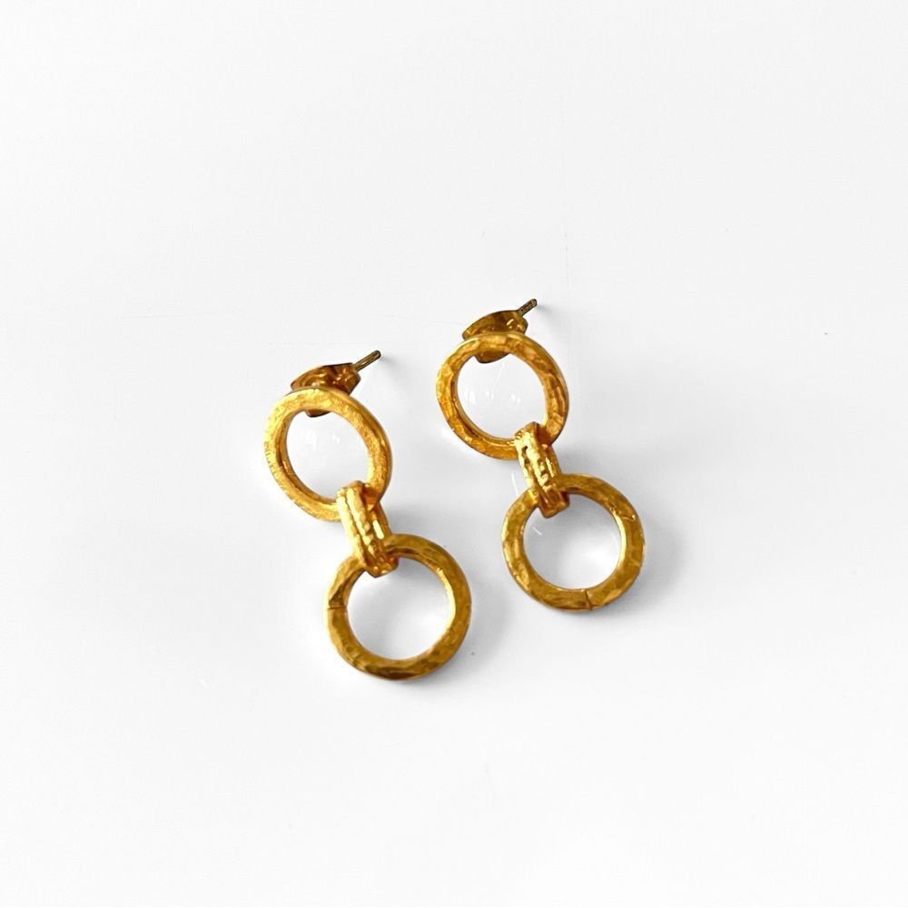 Ottoman Hands Tesoro Chain Drop Earrings